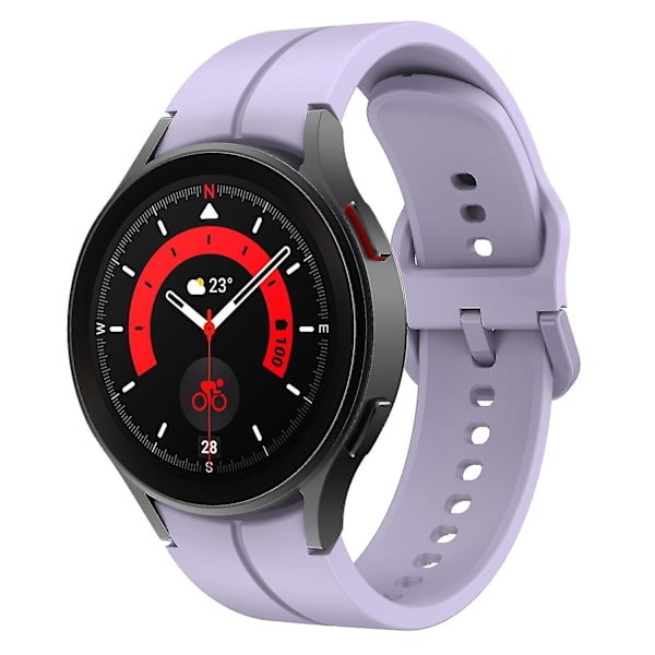 Håndledsremme til Samsung Galaxy Watch6 40mm 44mm/Watch6 Classic 43mm 47mm/Watch 5 40mm 44mm/5 Pro 45 Purple, Purple H Samsung Galaxy Watch 5