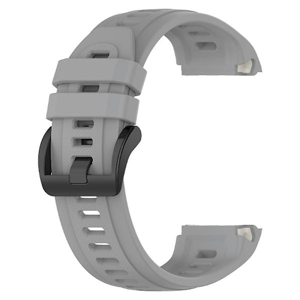 Silikonarmband för Approach S70 42mm 47mm Svettsäkert bälte justerbart band Gray 47MM