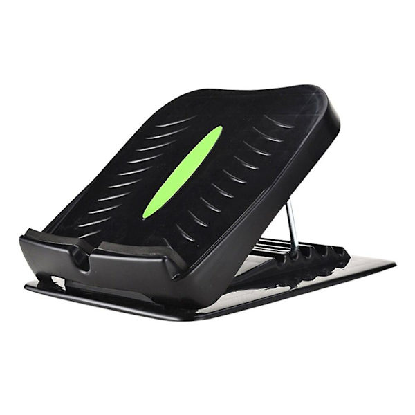 Folding Fitness Pedal Muskel Ben Stretch Board Hjem Stand-up Slankende Massage Båre Black