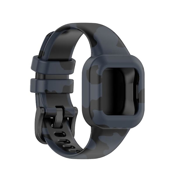 For Fit Jr 3/ Vivofit Jr 3 Slitstark rem Svettsäker bandarmband Camouflage Gray