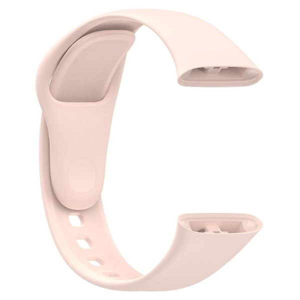 Silikonarmbandsbälte för Watch 3 anti-scratch Smartwatch Rem Loop-Armband Light pink