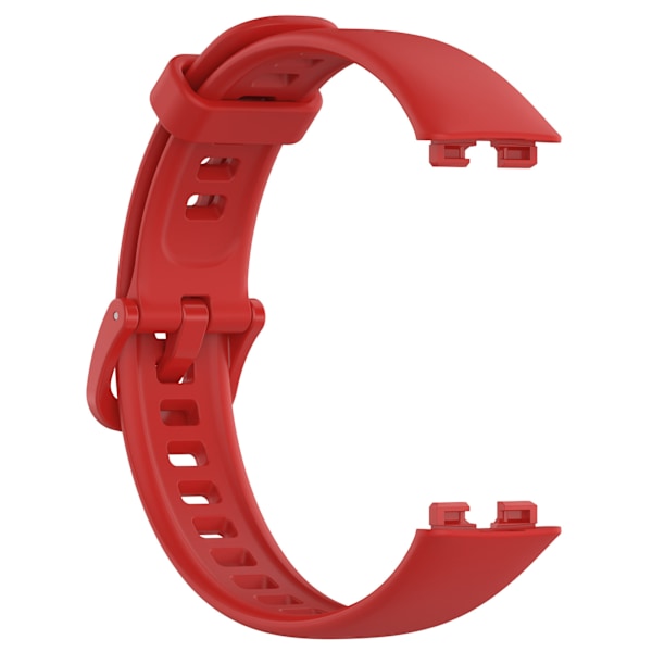 Passer til Huawei Band 8 TPU-utskiftbar armbånd Red