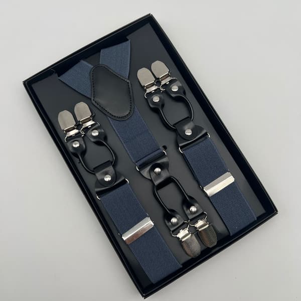Skjorteholder Menn - 3,5 cm 6 klips (04)