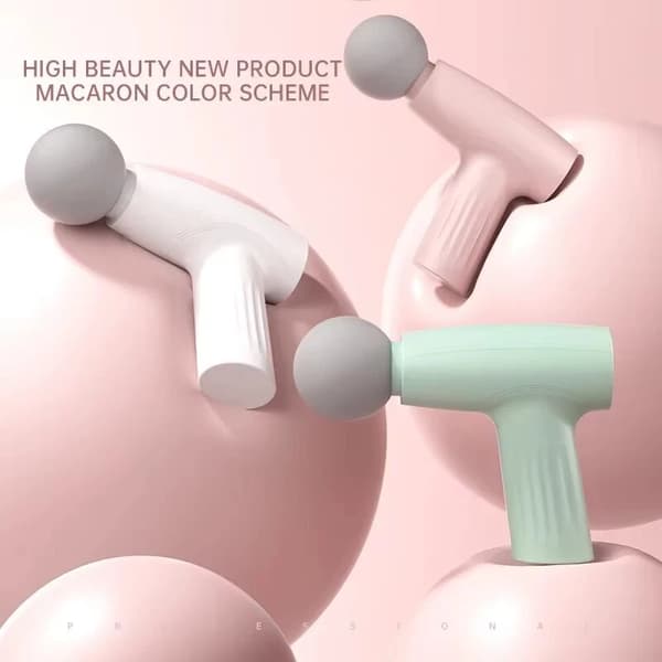 Massager Mini Dybt Væv Håndholdt Muskelterapi (Grøn) Green