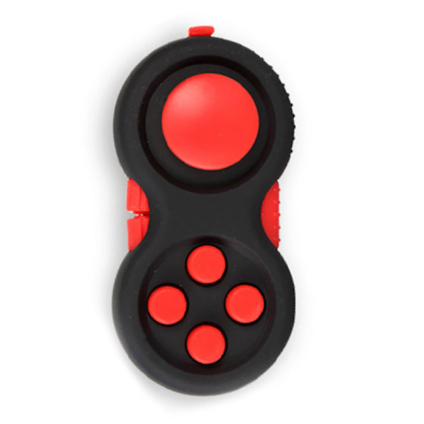 Game Fidget Pad Stress Reliever Squeeze Fun Magic Desk Leksakshandtag Dekompression Presentnyckel Mobiltelefontillbehör red