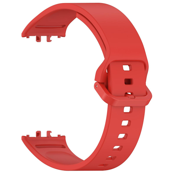 Samsung Galaxy Fit3 -rannekke, joustava silikoniranneke, punainen Red