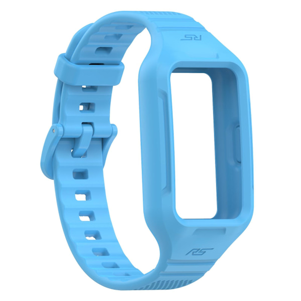 Silikone Integreret Rem Til Honor Band 6 Skyblue