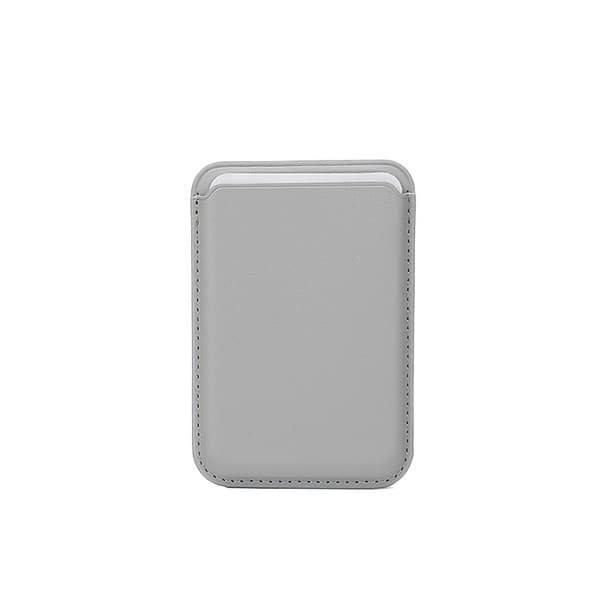 Unisex-lompakko, Magsafe-korttipidike iPhonelle, 2,6 x 0,2 x 3,7 tuumaa (harmaa)