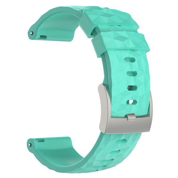 Silikoniranneke, joka sopii Suunto D5/7/9/9 Baro /Spartan Sport/Spartan Sport Wrist HR -rannekkeisiin Teal