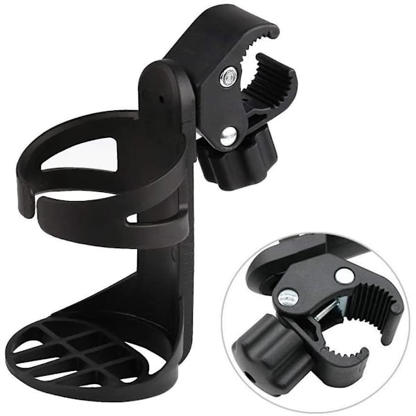 Cykel mugghållare, stor kaliber Universal barnvagn mugghållare 360 ​​graders rotation Wate