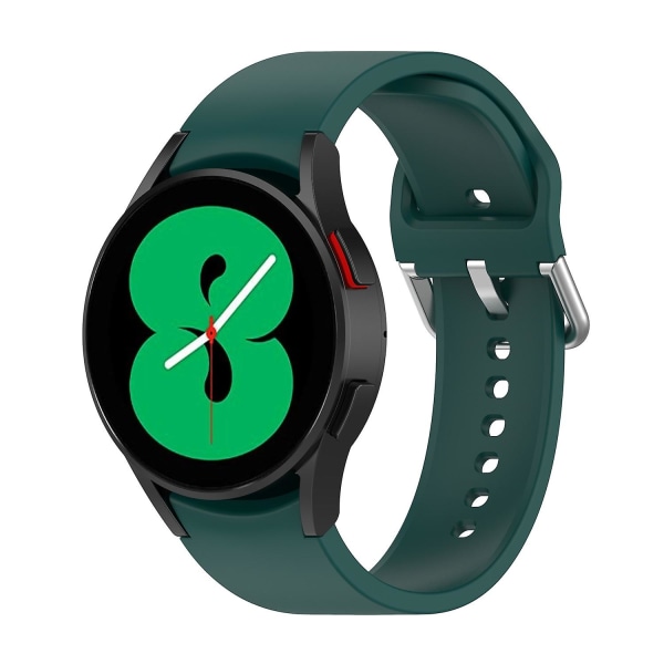 Silikone urrem til Samung Galaxy Watch4 40mm / 44mm Dark Green