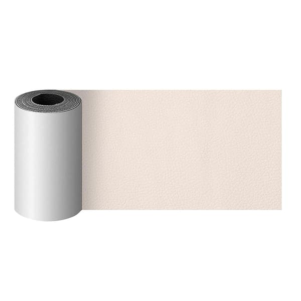 Reparasjonstape, selvklebende sofapatch, vanntett, slitesterk, beige (3*60 tommer)