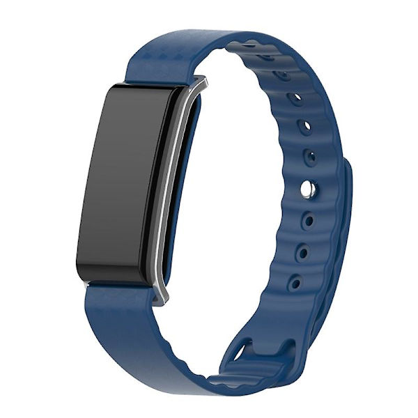 för Huawei for Honor A2 Slitstark rem Dropsäkert armband Svettsäker Loop Wristb Blue