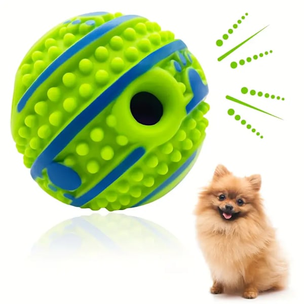Interaktiv Pipande Hundleksaksboll (7 cm)