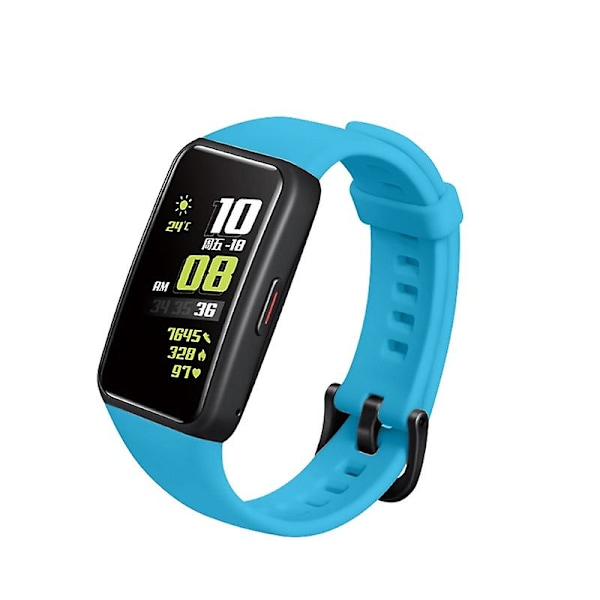 Klockarmband Klockor Rem för Honor Band 6 Silikonarmband Sky Blue