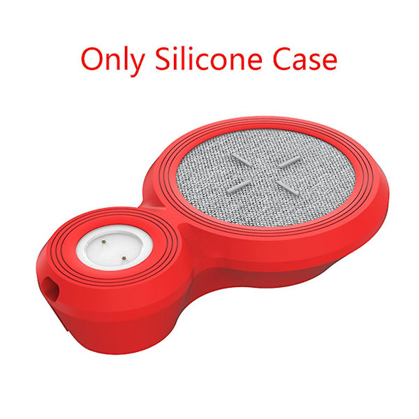 Silikone Smartwatch Trådløs Oplader Etui Til Ap61 Anti-Scratch Gummi Cover Red