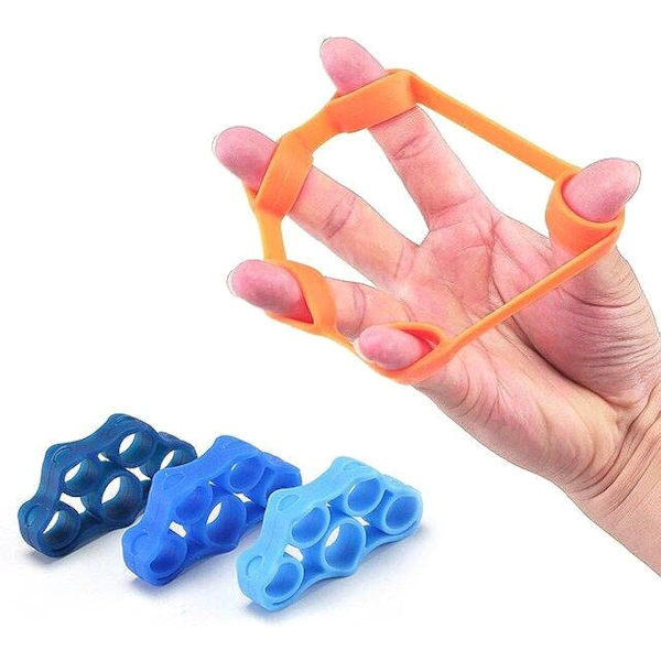 Fingertränare/Handtränare - Træningsredskab - (3-Pack)