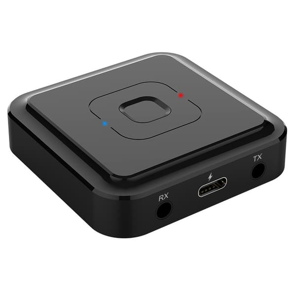 Bluetooth-mottaker Bt-22 Bluetooth 5.1 lydsender med mikrofon 3,5 mm Aux Rca-kontakt
