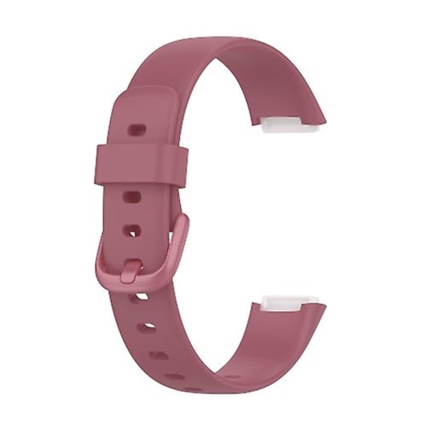 For Fitbit Luxe Silicone Color Spenne Watch Band XMK Pink