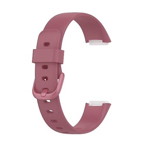 Til Fitbit Luxe Silicone Color Buckle Watch Band XMK Pink
