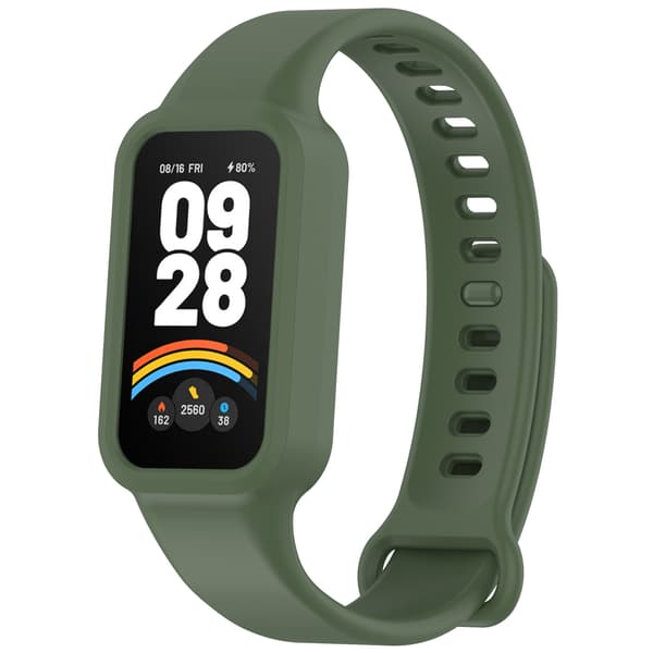 Armbånd Silikone Til Xiaomi Smart Band 9 Active (Grøn)