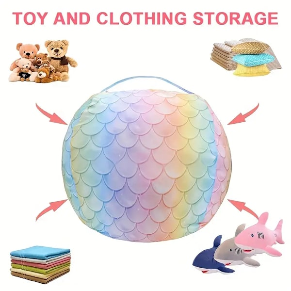Oppbevaringstrekk for kosedyr til barnestol (ingen fyllmateriale) 96 cm, rosa