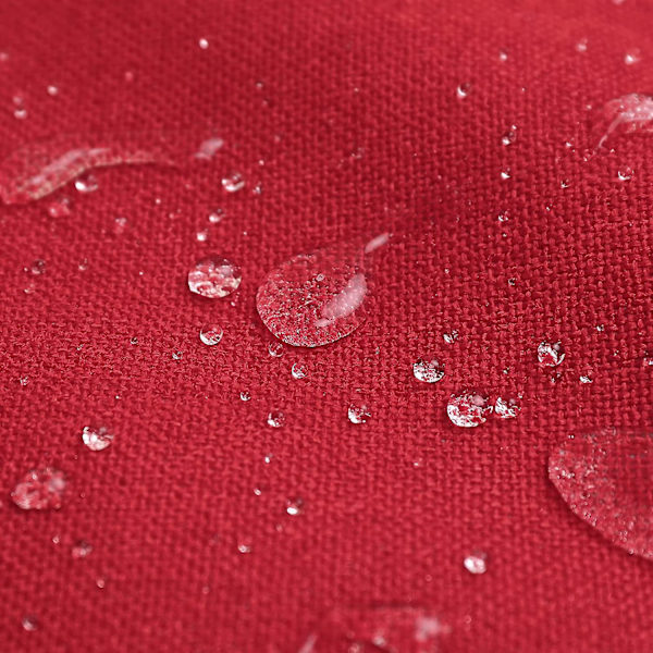 Utomhuskuddar för utemöbler Vattentäta kuddfodral Fyrkantiga Trädgårdskudde Bondgård Linne Sängkuddsöverdrag Skal för uteplats Tält Soffa 18x1 Red 18 * 18 Inch