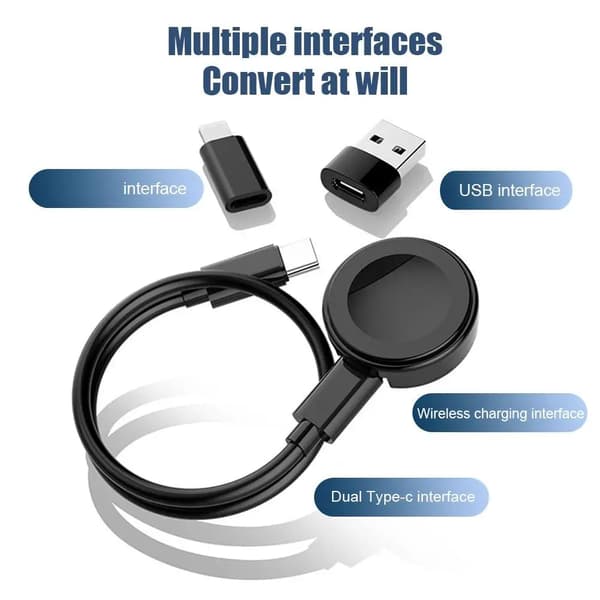 Adapter - USB C till typ C snabbladdningskabel Rese-multifunktionsorganiseringslåda