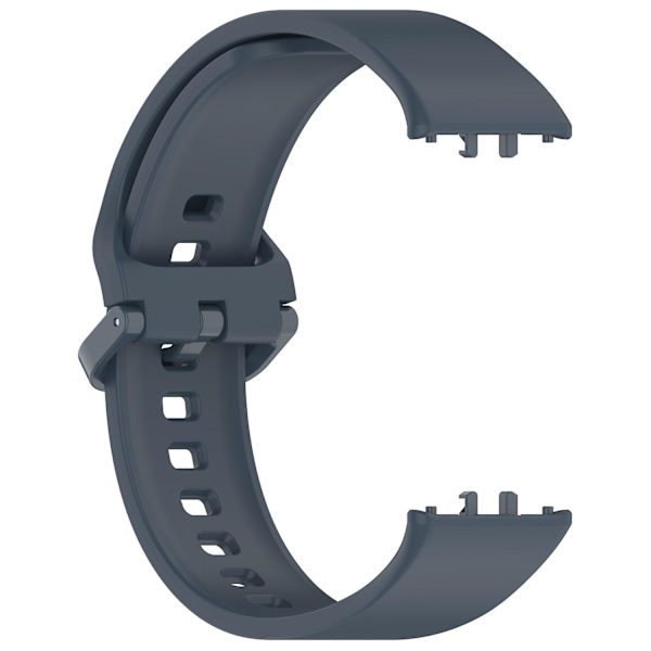Til Samsung Galaxy Fit3 Fleksibelt Urrem Silikonarmbånd Håndledsarmbånd - Rød Dark grey