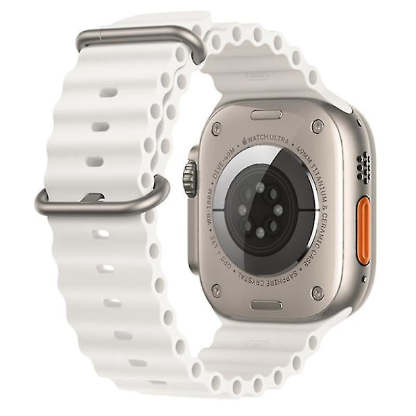 Remme til Apple Watch Series 8/7 41mm/Series 6/5/4/SE/SE (2022) 40mm/Series 3/2/1 38mm Ocean Starlight A Apple Watch SE (2023)