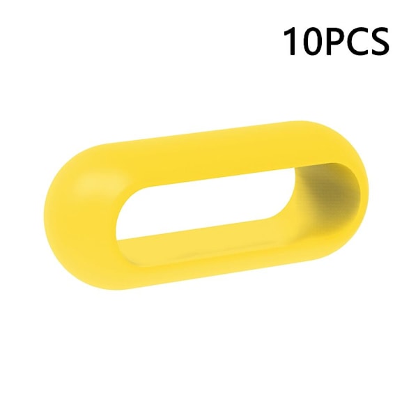 10 st Xiaomi Smart Band 8 Pro klockarmband silikonhållare ögla klockarmband fästring Yellow Xiaomi Smart Band 8 Pr