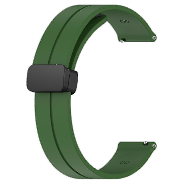 Remme til Samsung Galaxy Watch 6/Watch 5/Watch4 40mm/44mm/Huawei Watch GT 3 42mm/Garmin Venu2 Turquoise, Army Green F Samsung Galaxy Watch 5