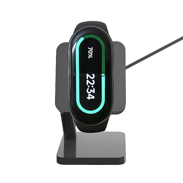 Snabbladdningshållare USB-laddningskabelstativ Strömadapterstation för Mi Band 8