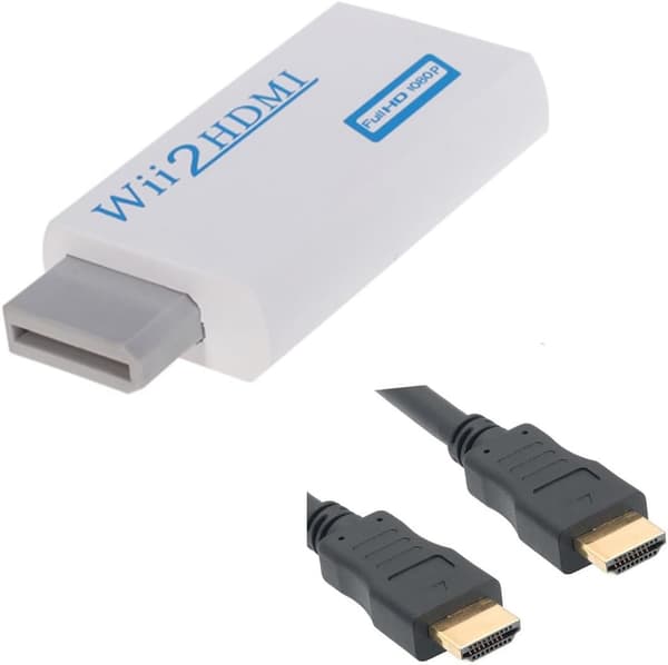 Adapter - Full HD 1080P HDMI, for Nintendo Wii U