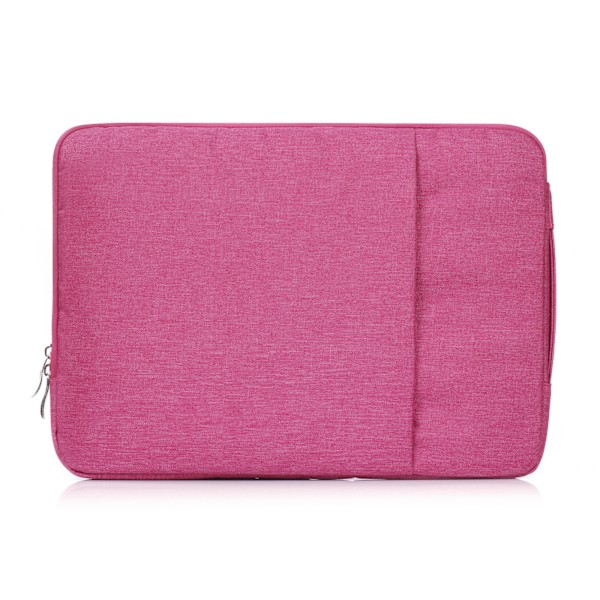 Laptop Sleeve 11 Tommer Veske, Vanntett Bærbar Håndtak Laptop Veske, Beskyttende Laptop Bag Rose Red