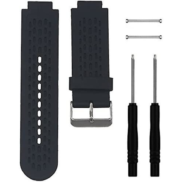 Mjukt silikonersättningsarmband för watch för Garmin Approach S2 / S4 Black