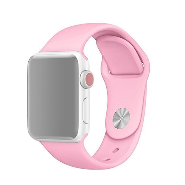 Smartklokkearmbånd for Apple Watch Series 9/8/7 41mm/6/SE (2023)/SE(2022)/SE/5/4 40mm/3/2/1 38mm Dark pink H Apple Watch Series 9 4