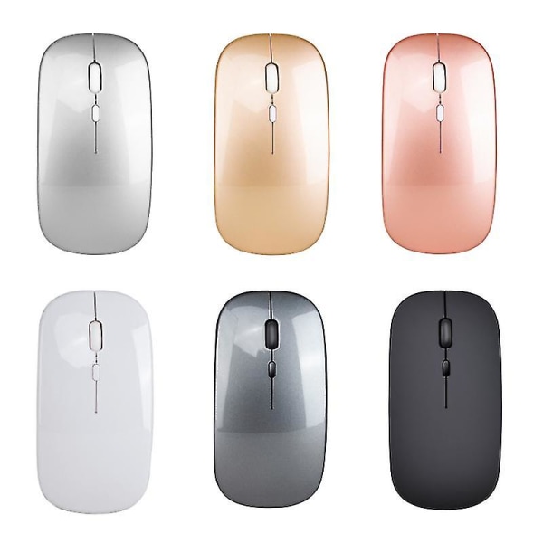 Bluetooth Langaton Hiiri PC Langaton Hiiri Tietokone Kannettava Kannettava langaton Hiiri 2.4g Silver