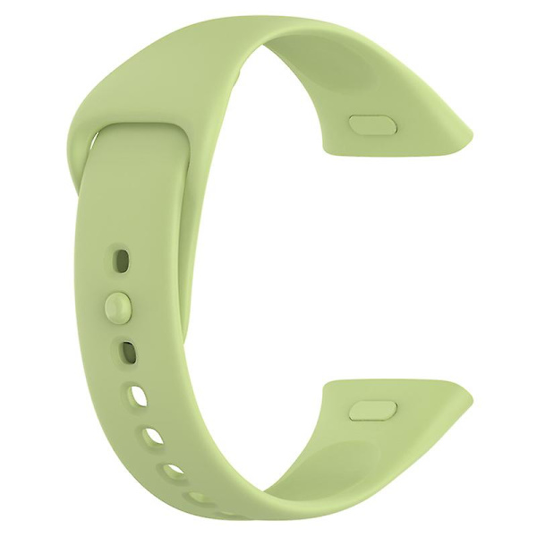 Silikone urrem til Xiaomi Redmi Watch 3/Mi Lite Watch 3 blød rem hurtigudløser urrem Green