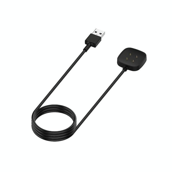 För Fitbit Versa 3 / Fitbit Sense Smart Watch Bärbar magnetisk vagga laddare USB laddningskabel, längd: 30 cm