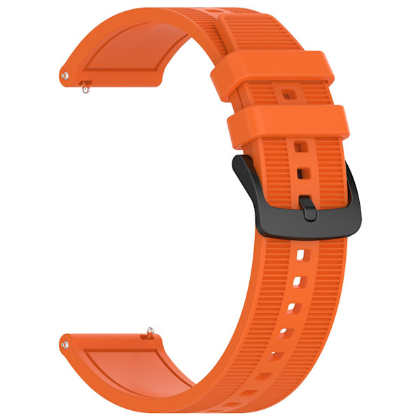 Til Huawei Watch GT 4 / Garmin Venu 2 Watch Band 22mm Blødt Silikone Rem Orange