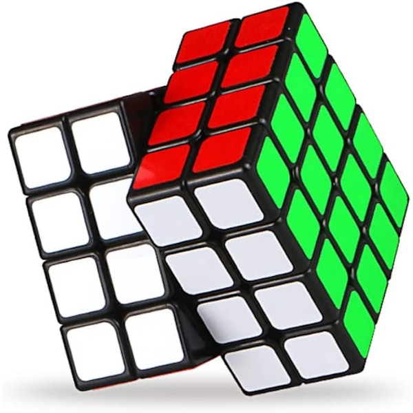 4X4 Speed Cube, 4X4 Cube Puslespil Sort