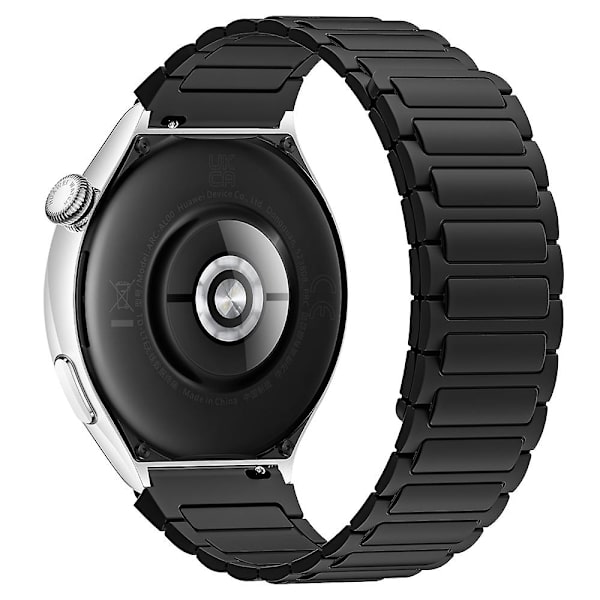Silikonarmbånd for Huawei Watch 4/ 4 Pro/ GT 4 46mm Magnetisk håndleddsstropp Black
