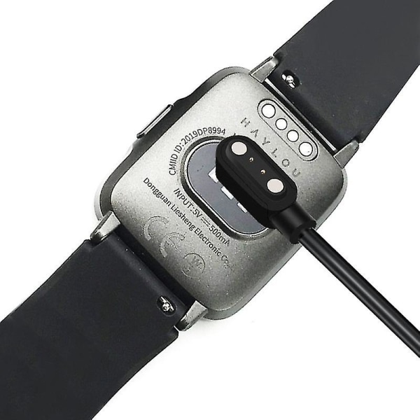 För Xiaomi Haylou Solar Ls05 Ls02 Ls01 Smart Watch Laddare Smartwatch Dock Laddare Adapter USB Laddningskabel Adapter Tillbehör For solar or LS05