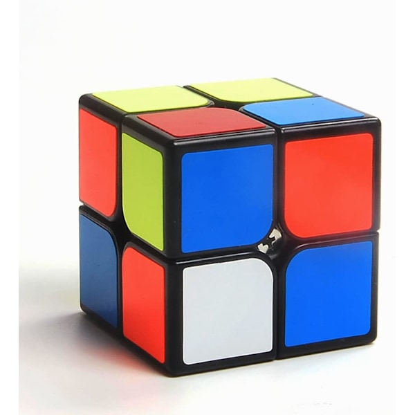 2x2 Speed Cube, 2x2 Cube Puslespill Svart