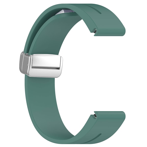 22mm klockarmband Silive spänne silikon handledsrem för Garmin Fenix 7/forerunner 965/955/945/935 Olive Green