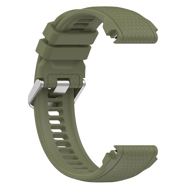 Silikoneurrem til Garmin MARQ/Approach S62/S60, udskiftningsurrem med honeycomb-tekstur Jungle Green