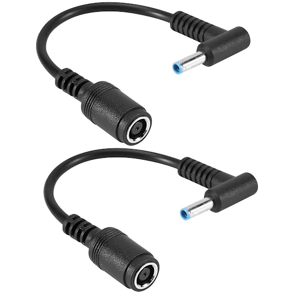 Adapter strømforsyning 7.4x5.0mm til 4.5x3.0mm spids stik konverter til Stream Spectre Pavilion Elitebook Split Chromebook udskiftning bærbar oplader
