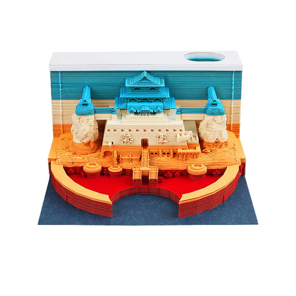 Notisblokk - 3D Marinehovedkvarter Sticky Memo Pad