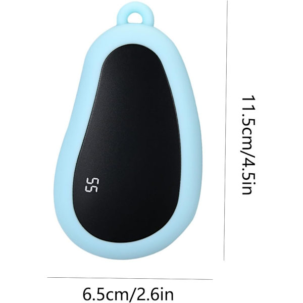 Håndvarmer USB i lommeformat, Bluetooth-forbindelse giver mulighed for videostreaming (lilla)